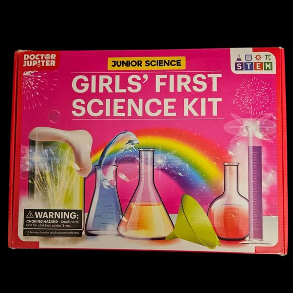 Doctor Jupiter Girls’ First Science Kit STEM Experiments for Kids Ages 4–8 - Picture 1 of 9